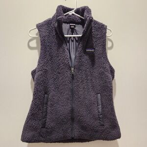 Patagonia Women's Los Gatos Grey Lined Full Zip Vest - Small